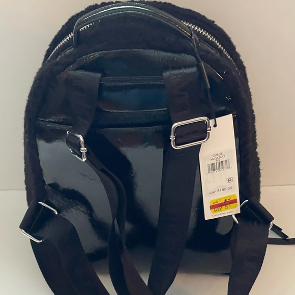 Calvin Klein Bags Calvin Klein Estelle Patent Sherpa Backpack